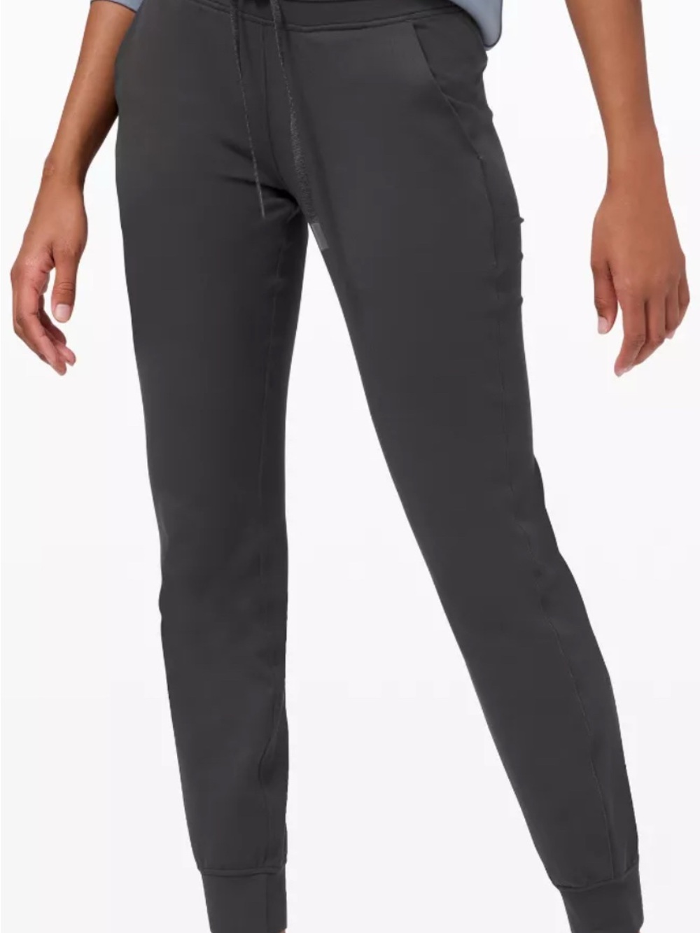 Lululemon Charcoal Jogger Sweatpants